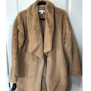 Beige Fur Coat